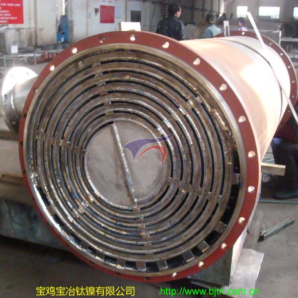 80-Square-Ti-Spiral-Plate-Heat-Exchanger 80-Square-Ti-Spiral-Plate-Heat-Exchanger
